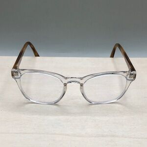 Warby Parker Felix M 506 49-19-145 Clear Brown-Unisex FRAMES ONLY